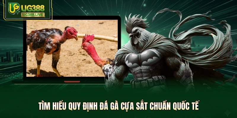 Tìm hiểu quy định đá gà cựa sắt chuẩn quốc tế